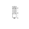 P21W 24/28V BA15s HYPER-LED11 - Image 2