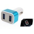 Amio - Φορτιστής Αυτοκινήτου USB Dual με Βολτόμετρο και Ένδειξη Κατανάλωσης τάση λειτουργίας 12-24V απόδοσης 3A για Επιβατικά Αυτοκίνητα και Φορτηγά - 1 τεμ. (01028/AM) - Image 2