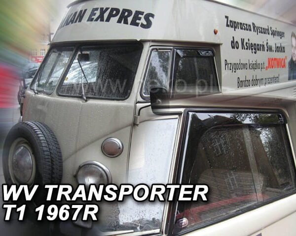 ΑΝΕΜΟΘΡΑΥΣΤΕΣ ΓΙΑ VW TRANSPORTER T1 2D 1969 - (ΑΥΤΟΚΟΛΛΗΤΟΙ)  ΑΥΤΟΚΙΝΗΤΟΥ ΑΠΟ ΕΥΚΑΜΠΤΟ ΦΙΜΕ ΠΛΑΣΤΙΚΟ HEKO - 2 ΤΕΜ.
