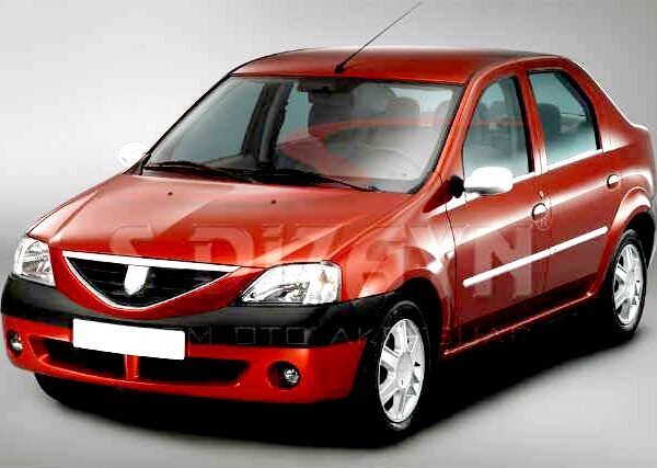 ΚΑΠΑΚΙΑ ΚΑΘΡΕΠΤΗ ΧΡΩΜΙΟΥ ΜΕΤΑΛΛΙΚΑ ΓΙΑ DACIA LOGAN 2005-2008