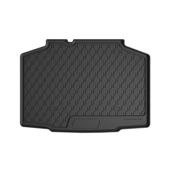 Lampa - Πατάκι Σκάφη Πορτ Μπαγκάζ Για Skoda Kamiq (Nw) 12/2019 > 02/2024 5πορτο / SUV (Κάτω Επίπεδο) Sumisura Trunk Mat Από Άοσμο, Μη Τοξικό, Οικολογικό Και Ανακυκλώσιμο Συνθετικό Λάστιχο Σε Μαύρο Χρώμα Με Υποδοχή Για Προέκταση L2519.8 - L2519.9 - 1 τε