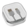 ΚΑΛΩΔΙΟ ΦΟΡΤΙΣΗΣ ΚΑΙ ΣΥΓΧΡΟΝΙΣΜΟΥ USB TYPE-C 200cm ΓΚΡΙ ESSENTIALS LAMPA - 1 ΤΕΜ. - Image 2