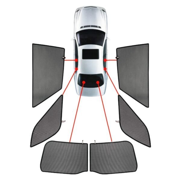 CarShades - ΚΟΥΡΤΙΝΑΚΙΑ  CAR SHADES ΓΙΑ SEAT IBIZA 5D 2008+ - 6 ΤΕΜ. (PVC.SEA-IBIZ-5-B)