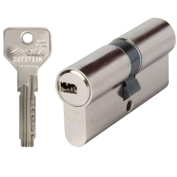 ΚΥΛΙΝΔΡΟΙ CISA ASIX 0E300.19 ΝΙΚΕΛ ΑΣΦΑΛΕΙΑΣ ΜΕ 5 ΚΛΕΙΔΙΑ 30-10-40