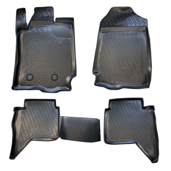 ΠΑΤΑΚΙΑ ΣΕ ΣΚΑΦΗ TPE ΛΑΣΤΙΧΟ ΓΙΑ FORD RANGER 4D 2011+  ΣΕ ΜΑΥΡΟ ΧΡΩΜΑ NOVLINE - 4 ΤΕΜ.