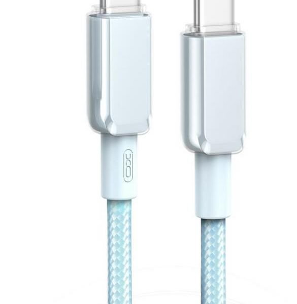XO NB-Q250B PD 60W TYPE-C ΣΕ TYPE-C PVC SHINY COLORFUL FAST CHARGING CABLE ΓΑΛΑΖΙΟ