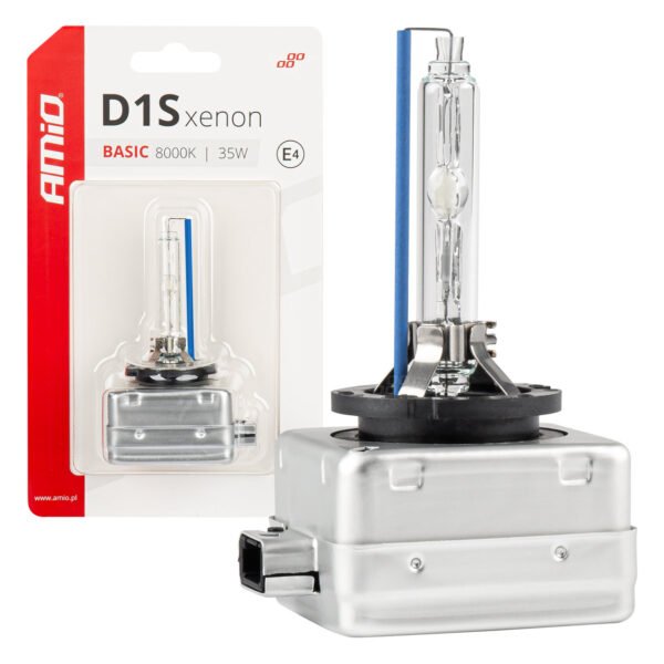 Amio - ΑΝΤΑΛΛΑΚΤΙΚΗ ΛΑΜΠΑ ΧΕΝΟΝ BASIC D1S 12V 8.000k 35W BLISTER CARD - 1 ΤΕΜ. (03865/AM)