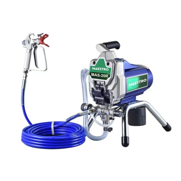 MAS-20R AIRLESS ΗΛΕΚΤΡΙΚΗ ΑΝΤΛΙΑ ΒΑΦΗΣ 228 BAR, ΜΠΕΚ 517+519 (750W - 1.7L/min)