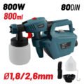 BORMANN BPG9100 Πιστόλι Βαφής Ηλεκτρικό HVLP 800W