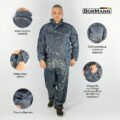 BORMANN BPP7217 Αδιάβροχο Κουστούμι Nylon 0,16mm XXL - Image 3