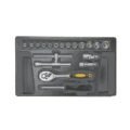 BORMANN BWR7100SET Εργαλειοφορέας 5 Συρτάρια Σετ 66 Εργαλεία Με Στοπ, Μ64xΠ36xΥ62cm - Image 2