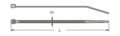 Safety Now Δεματικό Πλαστικό Μαύρο Φ125 / 4,8 X 432 mm (100 τμχ.) SN-CV432W - Image 3