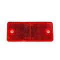 Αντανακλαστικό Αυτοκόλλητο & Βιδωτό 90mm x 40mm Proplast Κόκκινο 26109102 1 Τεμάχιο