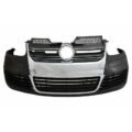 Μπροστινός Προφυλακτήρας Για VW Golf V (5) 03-08 / Jetta 05-10 R32 Look Με Μάσκα Χρωμίου - Image 4