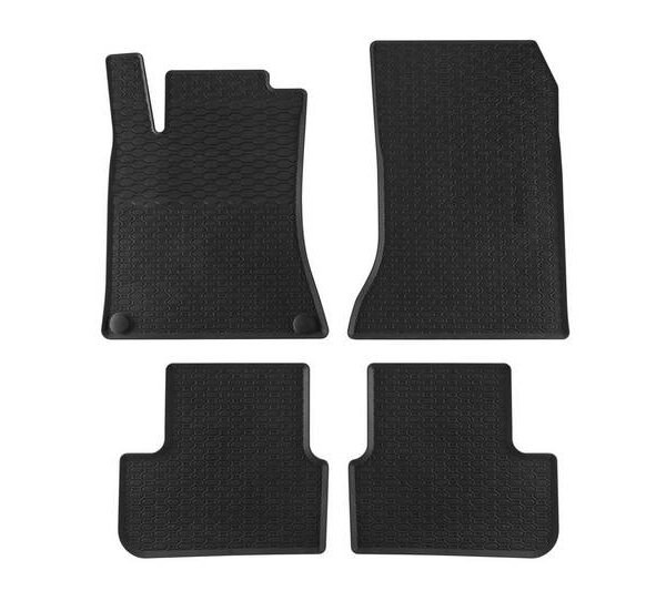 Λαστιχένια Πατάκια Geyer & Hosaja Για Mercedes Cla C117 2013-2019, Gla X156 2013-2020, A Class W176 2012-2018, B Class W246 2011-2019, 4 Τεμάχια, Μαύρο 852/4C