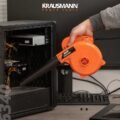 Φυσητήρας - Αναρροφητήρας Σκόνης 450W Με Ρυθμιζόμενες Στροφές Krausmann 6340 - Image 2