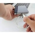 Καλώδιο Φόρτισης USB Lightning iPhone iPad 100cm Pulse Mobile WIRE100 - Image 4