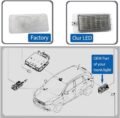 Εσωτερικά Φώτα Πορτμπαγκάζ LED Για Nissan Qashqai J11, Juke, Renault Clio 05-12 , Megane 03-09 , Grand Scenic 05-08  Ζευγάρι 2 Τεμάχια - Image 5