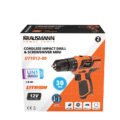 Δραπανοκατσάβιδο Κρουστικό Mini 12V + 2 Μπαταρίες 2.0Ah Με Φορτιστή Και Τσάντα Krausmann U71012-22S - Image 2
