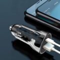 Φορτιστής Αναπτήρα Αυτοκινήτου Με 2 Θύρες Usb & USB-c 12-24V Διάφανος - Image 5