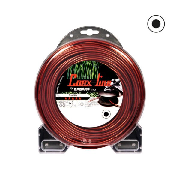 ΜΕΣΙΝΕΖΑ ΣΤΡΟΓΓΥΛΗ ΟΜΟΑΞΟΝΙΚΗ Ø4.0mm-29m (blister) - cod.R302560 COEX LINE