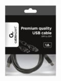 CABLEXPERT PREMIUM ΚΑΛΩΔΙΟ USB 2.0 A-PLUG ΣΕ B-PLUG 1.8m