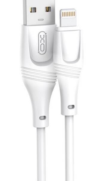 XO NB238 ZEUS ΚΑΛΩΔΙΟ ΦΟΡΤΙΣΗΣ ΣΙΛΙΚΟΝΗΣ LIGHTNING, ΛΕΥΚΟ, 3Μ