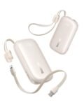 BASEUS ENERFILL FC21 QPOW3 ULTRA, POWERBANK, 20000MAh, ΜΕ  ΚΑΛΩΔΙΟ LIGHTNING, 22.5W, ΜΕ ΨΗΦΙΑΚΗ ΟΘΟΝΗ, ΤΙΤΑΝΙΟ - Image 2