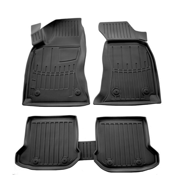 Race Axion - Πατάκια Για Audi A4 (B5) 1994-2001 4πορτο/5πορτο Λάστιχο Σκαφάκια Προστατευτικά Με Κουμπώματα για Επιβατικά Αυτοκίνητα - 5 τεμ. (5030095/ST)
