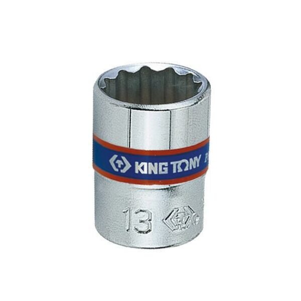 King Tony Καρυδάκι Πολύγωνο 1/4'' - 11 x 24 mm 233011M