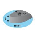 TAINIA ΣΕ ΠΛΑΣΤΙΚΗ ΒΑΣΗ 45 LED 12V 70 cm ΜΠΛΕ-1 ΤΕΜ. - Image 2