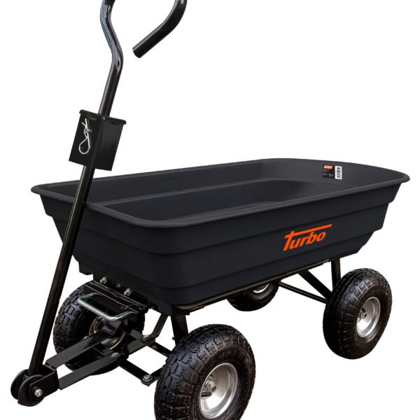 Turbo Καρότσι ανατρεπόμενο 125lt 400kg 1195x1055x590mm CAR150