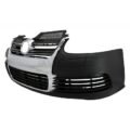 Μπροστινός Προφυλακτήρας Για VW Golf V (5) 03-08 / Jetta 05-10 R32 Look Με Μάσκα Χρωμίου - Image 3