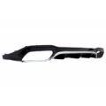 Diffuser Πίσω Προφυλακτήρα Για Mercedes-Benz E-Class W213 16-19 Με Amg Προφυλακτήρα Μαύρο/Χρώμιο - Image 4