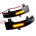 Φλας Καθρέπτη Για Citroen C4 Air Cross 12-15 / Mitsubishi ASX 10-14, L200 05-15, Pajero, Pajero Sport 08+, Outlander 12+ / Peugeot 4008 12-17 Dynamic Led Canbus Μαύρο 2 Τεμάχια - Image 4