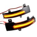 Φλας Καθρέπτη Για Citroen C4 Air Cross 12-15 / Mitsubishi ASX 10-14, L200 05-15, Pajero, Pajero Sport 08+, Outlander 12+ / Peugeot 4008 12-17 Dynamic Led Canbus Μαύρο 2 Τεμάχια - Image 6