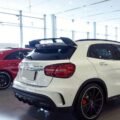 Αεροτομή Οροφής Για Mercedes-Benz GLA X156 14-19 Amg GLA45 Look Γυαλιστερή Μαύρη Από Abs Πλαστικό - Image 2