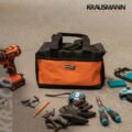 Τσάντα Εργαλείων Μικρή Υφασμάτινη Krausmann 30 x 14.5 x 18cm KR300 - Image 3
