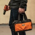 Τσάντα Εργαλείων Μικρή Υφασμάτινη Krausmann 30 x 14.5 x 18cm KR300 - Image 5