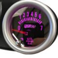 'Οργανο Πίεσης Λαδιού Racesport Mirror Look Φιμέ 52mm Με 7 Χρώματα - Image 6