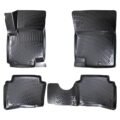 Πατάκια Σκαφάκια 3D Από Λάστιχο TPE Για Hyundai I20 2008-2014 Rizline 4 Τεμάχια Μαύρα