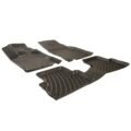 Πατάκια Σκαφάκια 3D Από Λάστιχο TPE Για Skoda Rapid 2012-/ Seat Toledo 2013- Rizline 4 Τεμάχια Μαύρα