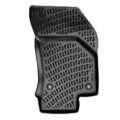 Πατάκια Σκαφάκια 3D Από Λάστιχο TPE Για VW Polo ΑW 17+ / Audi A1 18+ / Seat Ibiza KJ 17+  / Arona KJ7 17+ / Skoda Fabia 21+ Rizline 4 Τεμάχια Μαύρα - Image 3