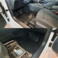 Πατάκια Σκαφάκια 3D Από Λάστιχο TPE Για VW Golf VIII (8) 2019+ Αυτόματο Rizline 4 Τεμάχια Μαύρα - Image 2