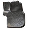 Πατάκια Σκαφάκια 3D Από Λάστιχο TPE Για Mercedes Sprinter W907 / W910 2018+ Rizline 2 Τεμάχια Μαύρα - Image 2