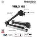 Μπάρες Βάσεις Σκι / Snowboard Αλουμινίου Menabo Yelo 4 (4 Ζεύγη Σκι ή 2 Snowboards) 2 Τεμάχια - Image 2