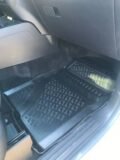 Πατάκια Σκαφάκια 3D Από Λάστιχο TPE Για Ford Ranger & Raptor T9 2023+ , VW Amarok 2023+ Rizline 4 Τεμάχια Μαύρα - Image 3