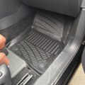 Πατάκια Σκαφάκια 3D Από Λάστιχο TPE Για Skoda Kodiaq 2024- Rizline 4 Τεμάχια Μαύρα - Image 3