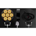 Προβολέας Εργασίας Στρόγγυλος Mini 7-Y LED 9-30 Volt 30W 2500lm 6000K LEDBAR-002 1 Τεμάχιο - Image 5