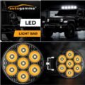 Προβολέας Εργασίας Στρόγγυλος Mini 7-Y LED 9-30 Volt 30W 2500lm 6000K LEDBAR-002 1 Τεμάχιο - Image 6